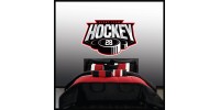 Sticker mural - Montage hockey avec numéro à personnaliser